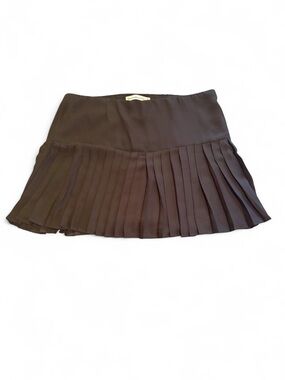 Abercrombie & Fitch Pleated Mini skort - black